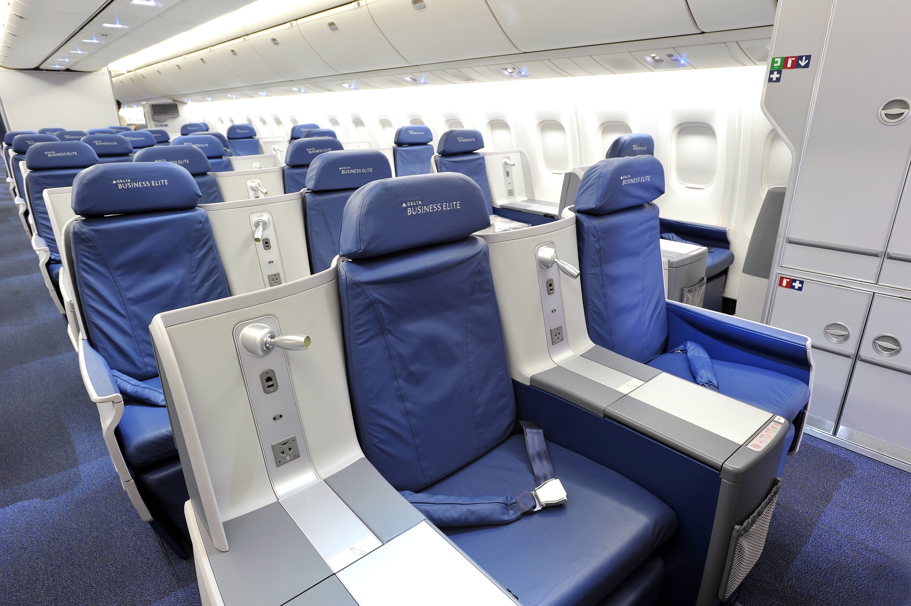 Delta Launches Aggressive First Class Up Sell Program Points Miles