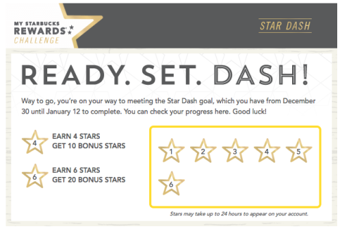 Easy Way To Earn 20 Starbucks Stars Bonus