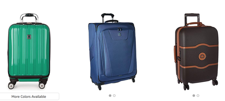 Amazon Save Up To 60% Luggage Today!