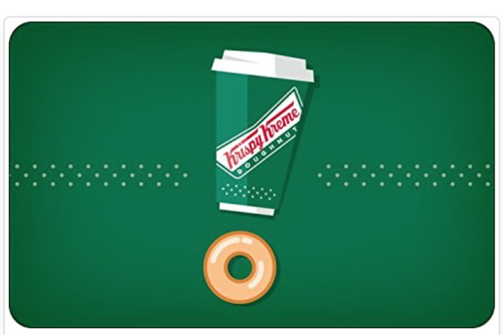 a green cup and a donut