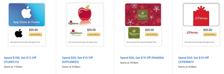 a screenshot of a gift card