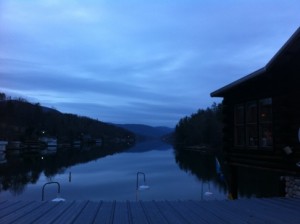 a house on the water