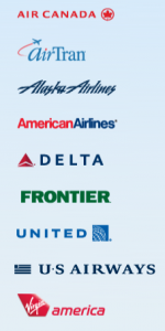 a group of different airline logos