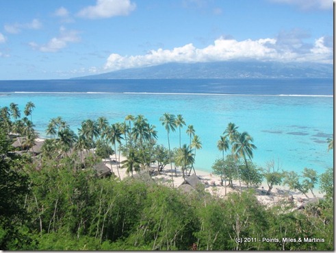 View of Tahiti