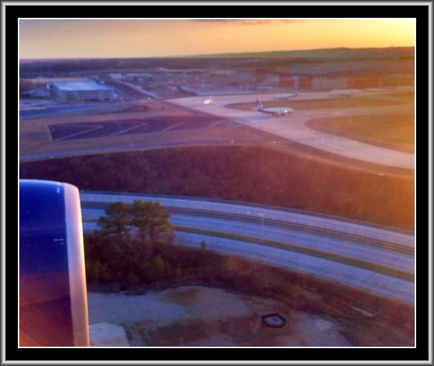 an aerial view of an airport