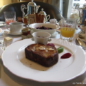 a plate of food on a table