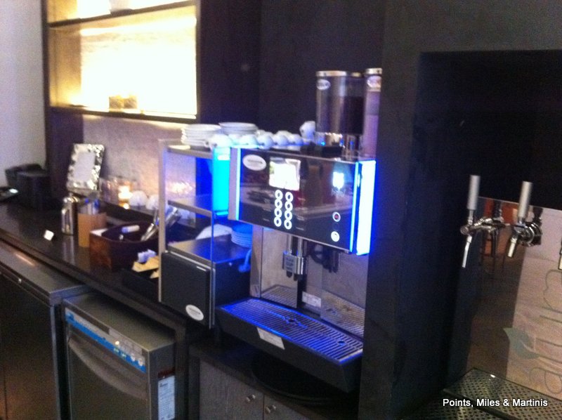 a coffee machine on a counter