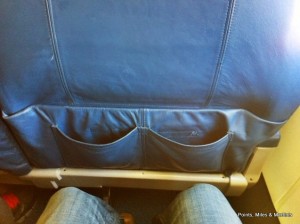 a seat with a pocket in it