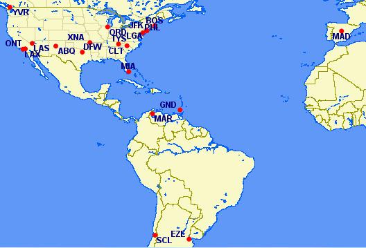 a map of the world with countries/regions