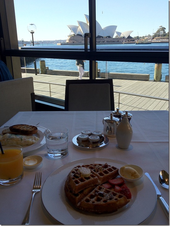 Hyatt Breakfast Sydney Opera House