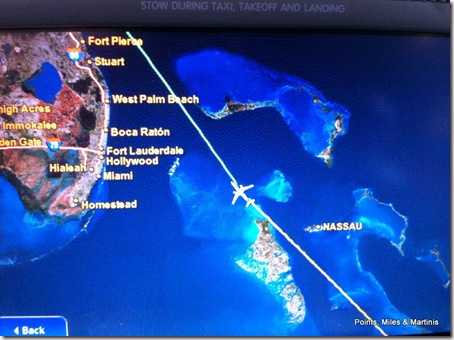 Bahamas Flight Map