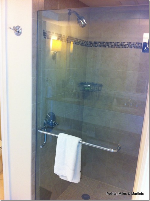 Hyatt Regency Clearwater Suite Master Shower