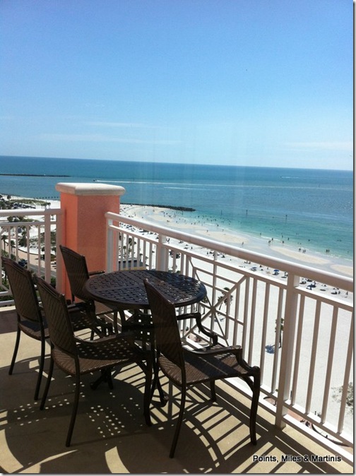 Hyatt Regency Clearwater Suite Porch With View