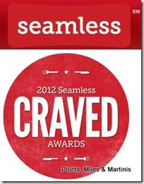 Seamless Food Delivery 2012 Craved Awards