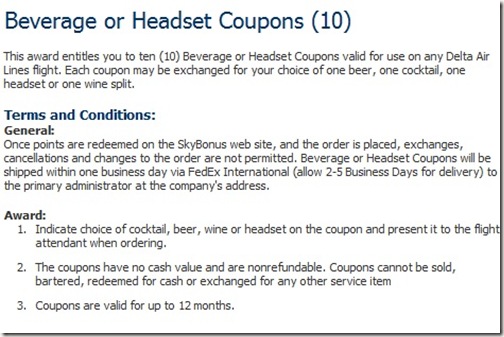 Delta Beverage Set Terms And Conditions