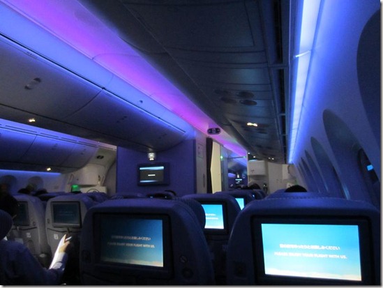 Dreamliner Takeoff Lighting