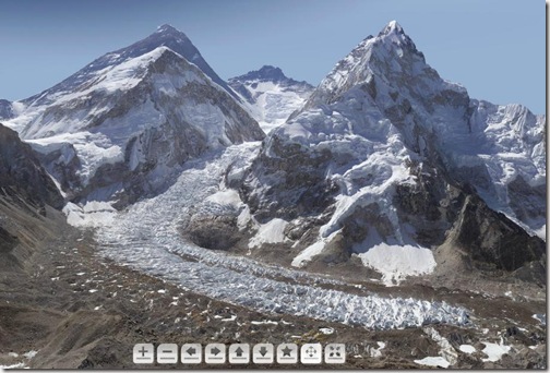 Mount Everest Billion Pixel Picture