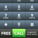 a screenshot of a phone call