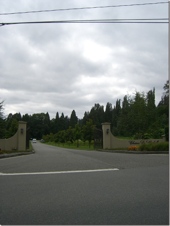 Chateau St Michele Entrance