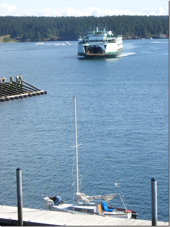 Happy Hour at Orcas Ferry Dock 3