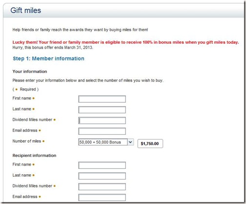 US Airways Mystery Game Gift Miles
