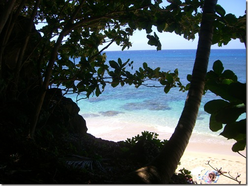 Kauai Secret Beach from Pathway 3