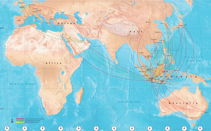 a map of the world