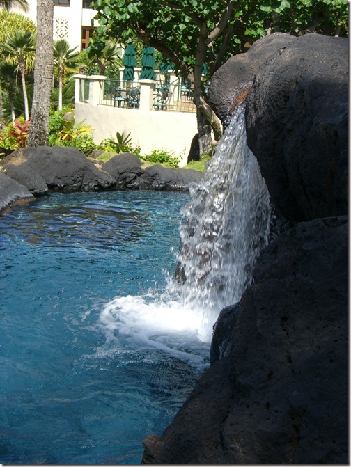 Grand Hyatt Kauai Pool Waterfall