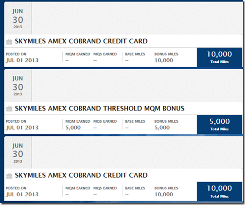 Business Platinum Card Offer Miles Posting