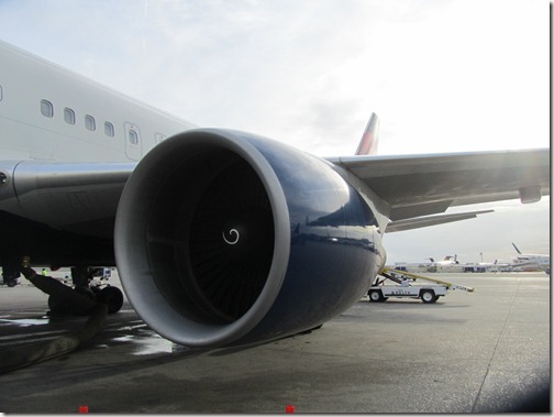 Delta 767 Flat Bed Engine Front Left