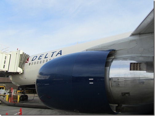 Delta 767 Flat Bed Engine Left Side