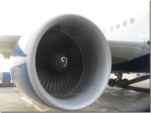 Delta 767 Flat Bed Engine Left