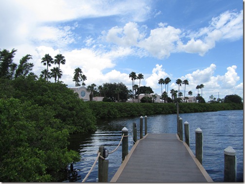 Grand Hyatt Tampa Casita Dock with View of Casitas