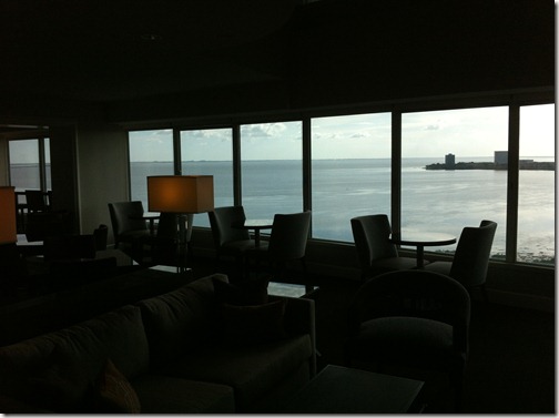 Grand Hyatt Tampa Club Lounge View