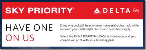 Delta Have One On Us