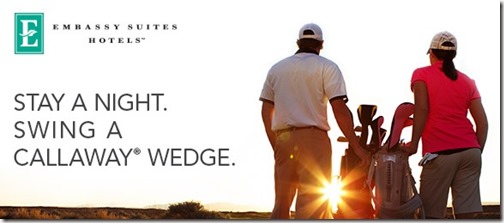 Embassy Suites Golf Wedge Promotion