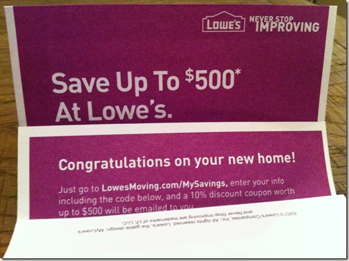 Lowes 2013 10 Percent Discount