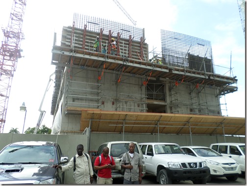 Marriott Haiti Construction Site