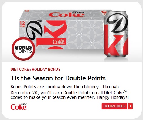Double Holiday Bonus on Coke Points