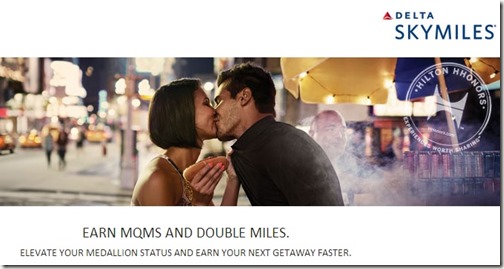 Earn Delta MQMs with Hilton Stays