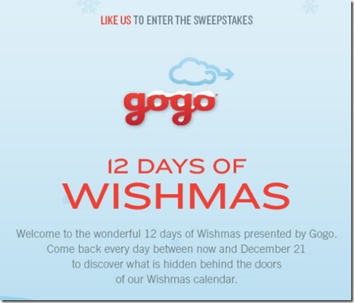 Gogo Wishmas Giveaway