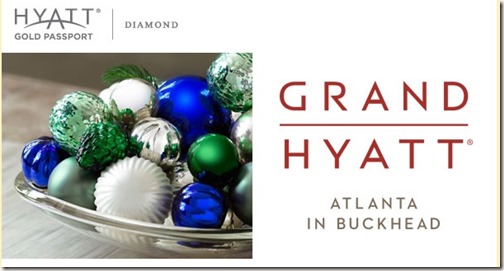 Hyatt Diamond Christmas Party Invitation
