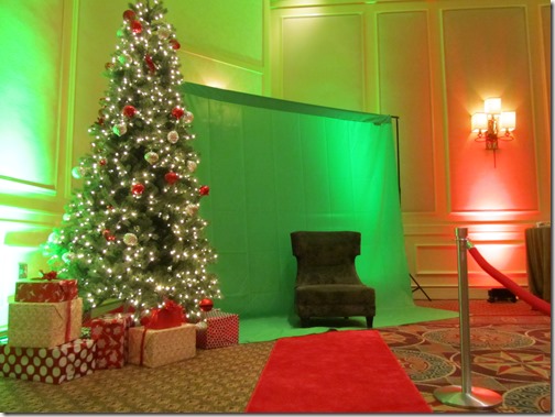 Hyatt Diamond Christmas Party Santa's Seat
