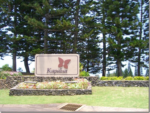 Ritz Carlton Kapalua Entrance