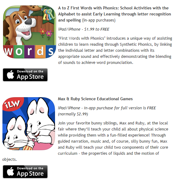 pmm free app friday max and ruby kids apps itunes