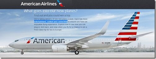 American Airlines new planes