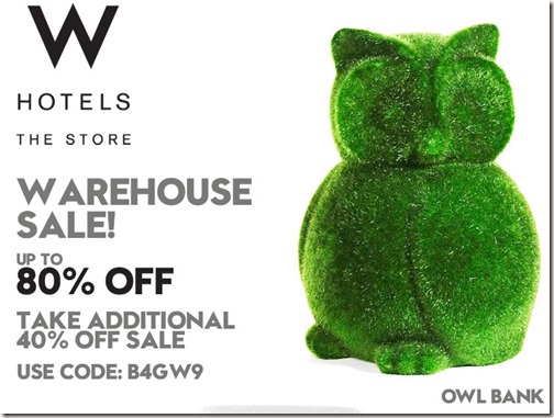 W Hotel The Store 80 Percent Off