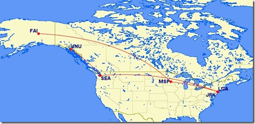 Delta to Alaska MQMs