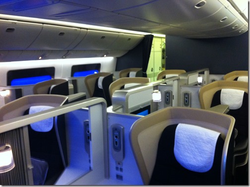 British Airways First Class Cabin 2