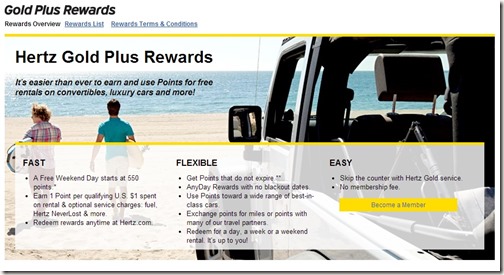 Hertz Gold Plus Rewards